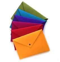 Load image into Gallery viewer, 1PC Simple A4 Big Capacity Document Bag pad Business Briefcase File Folders Chemical Felt Filing Products 5colors