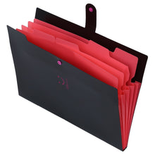 Load image into Gallery viewer, High Quality Plastic Expanding File Folders Accordion Document Bag Organizer 5-Pocket A4 Letter Size For School Office Supplies