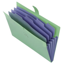 Load image into Gallery viewer, High Quality Plastic Expanding File Folders Accordion Document Bag Organizer 5-Pocket A4 Letter Size For School Office Supplies