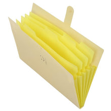 Load image into Gallery viewer, High Quality Plastic Expanding File Folders Accordion Document Bag Organizer 5-Pocket A4 Letter Size For School Office Supplies