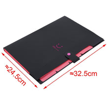 Load image into Gallery viewer, High Quality Plastic Expanding File Folders Accordion Document Bag Organizer 5-Pocket A4 Letter Size For School Office Supplies